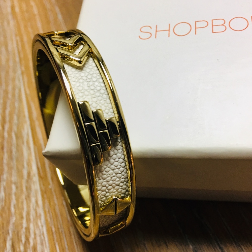 ⬇️ House of Harlow 1960 Aztec Bangle Bracelet - Picture 6 of 8